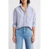 Frank & Eileen Eileen Relaxed Button-up Shirt In Blue