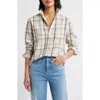 Frank & Eileen Eileen Relaxed Button-up Shirt In Gray