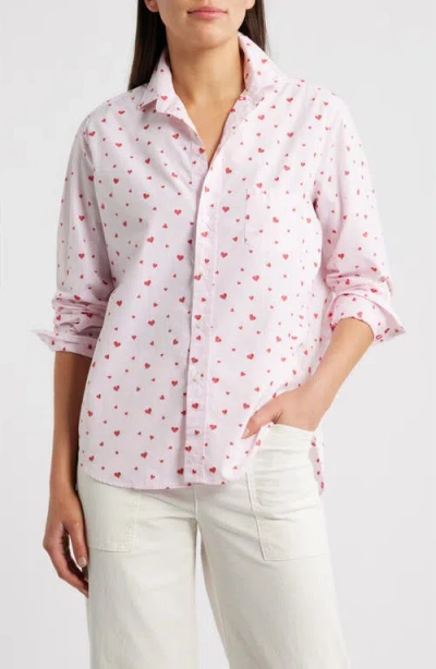 Frank & Eileen Eileen Relaxed Button-up Shirt In Pink