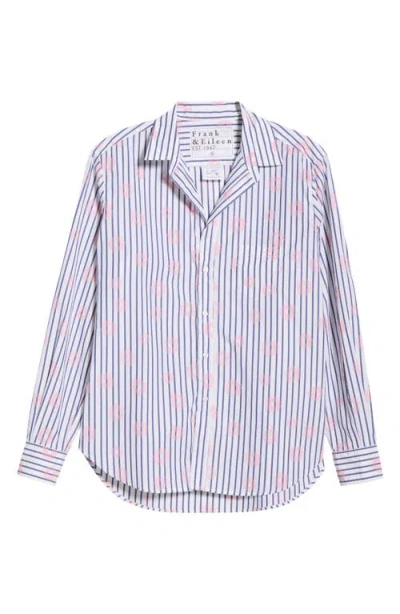 Frank & Eileen Eileen Relaxed Button-up Shirt In Blue