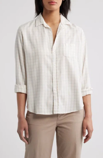 Frank & Eileen Eileen Relaxed Button-up Shirt In White