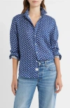 Frank & Eileen Eileen Relaxed Button-up Shirt In Blue
