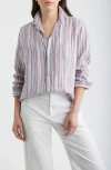 Frank & Eileen Eileen Relaxed Button-up Shirt In Pink