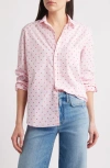 Frank & Eileen Eileen Relaxed Button-up Shirt In Pink
