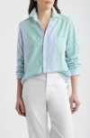Frank & Eileen Eileen Relaxed Button-up Shirt In White