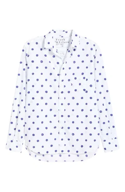 Frank & Eileen Eileen Relaxed Button-up Shirt In White