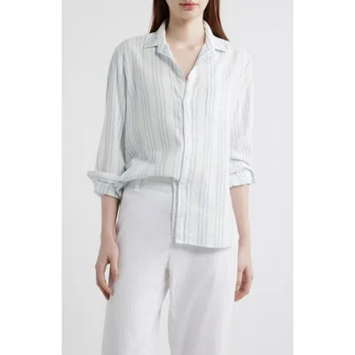 Frank & Eileen Eileen Relaxed Button-up Shirt In White