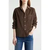 Frank & Eileen Eileen Relaxed Corduroy Button-up Shirt In Brown