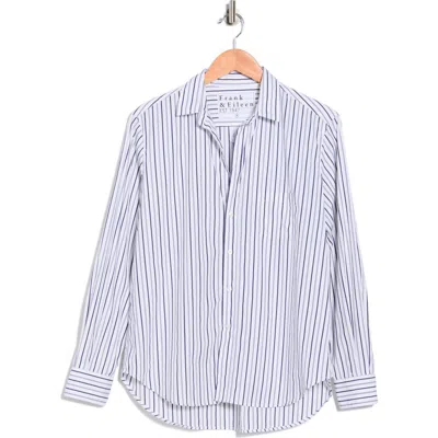 Frank & Eileen Eileen Relaxed Fit Button-up Shirt In Blue