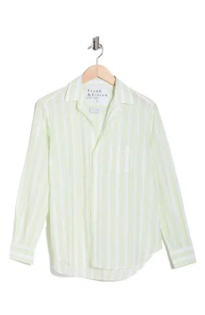 Frank & Eileen Eileen Relaxed Fit Stripe Button-up Shirt In Multi