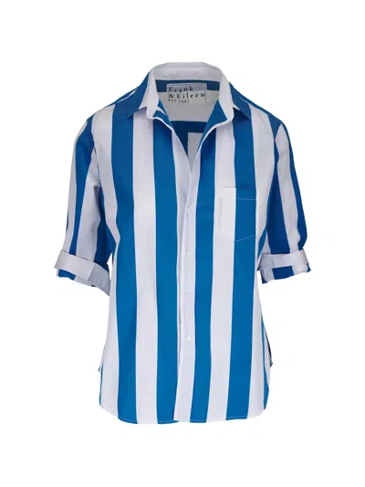 Frank & Eileen Eileen Striped Shirt In Multi