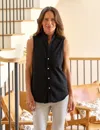 Frank & Eileen Fiona Ruffle In Black