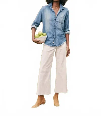 Frank & Eileen Galway Gaucho Wide Leg Pants In A La Carte Natural In Neutral