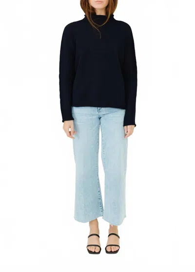 Frank & Eileen Gaucho Wide-leg Jean In 1986 Denim Mineral Wash In Black