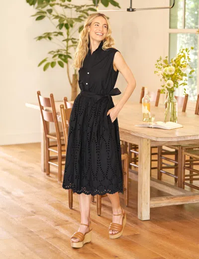 Frank & Eileen Grace Sleeveless Dress In Black