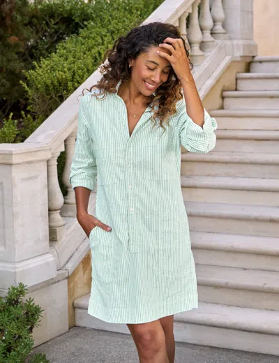 Frank & Eileen Ireland Dress In Green