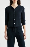 Frank & Eileen Jackie Button Front Cardigan In Blue