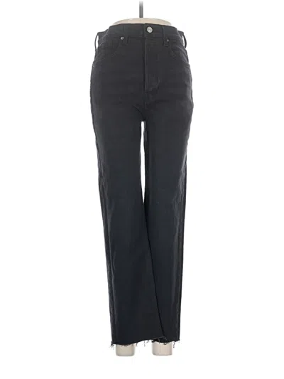 Pre-owned Frank & Eileen Jeans In Black