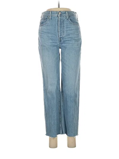 Pre-owned Frank & Eileen Jeans In Blue