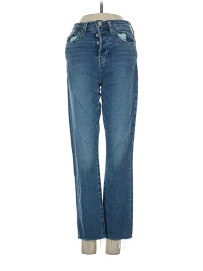 Pre-owned Frank & Eileen Jeans In Blue