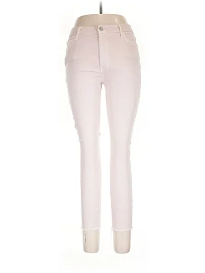 Pre-owned Frank & Eileen Jeans In Pink