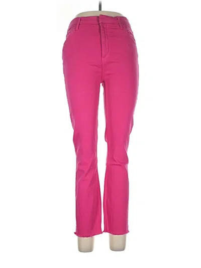 Pre-owned Frank & Eileen Jeans In Pink