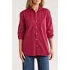 Frank & Eileen Joedy Cotton Button-up Shirt In Pink