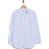 Frank & Eileen Joedy Relaxed Fit Stripe Button-up Shirt In Blue