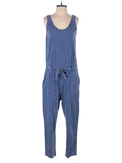 Pre-owned Frank & Eileen Jumpsuit In Blue