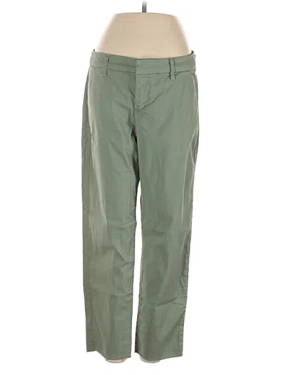 Pre-owned Frank & Eileen Khaki Pant In Green