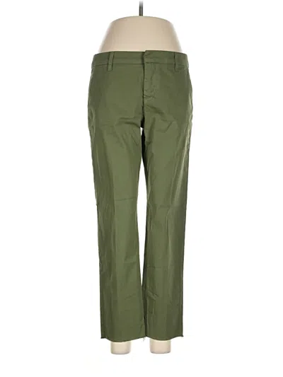 Pre-owned Frank & Eileen Khaki Pant In Green