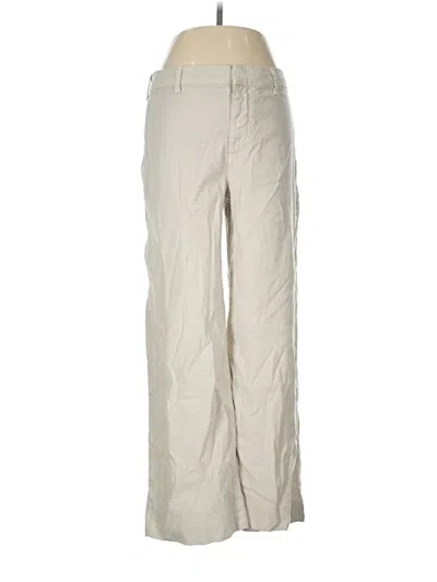 Pre-owned Frank & Eileen Khaki Pant In Ivory