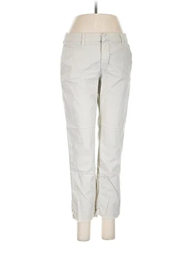 Pre-owned Frank & Eileen Khaki Pant In Ivory