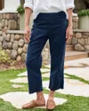 Frank & Eileen Kinsale Pant In Navy In Blue