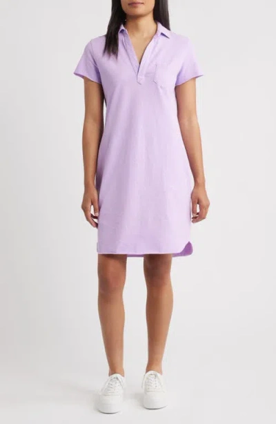 Frank & Eileen Lauren Polo Dress In Purple