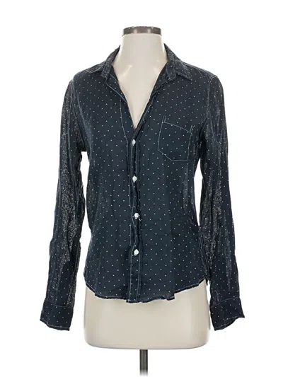 Pre-owned Frank & Eileen Long Sleeve Button Down Shirt In Blue