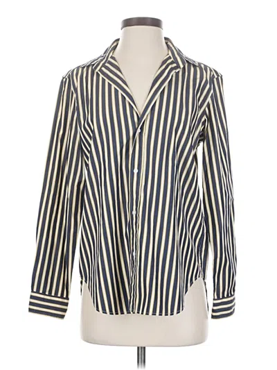 Pre-owned Frank & Eileen Long Sleeve Button Down Shirt In Blue