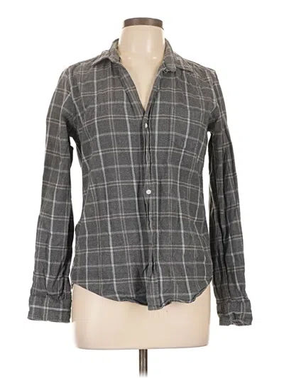 Pre-owned Frank & Eileen Long Sleeve Button Down Shirt In Gray