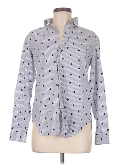 Pre-owned Frank & Eileen Long Sleeve Button Down Shirt In Gray