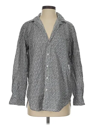 Pre-owned Frank & Eileen Long Sleeve Button Down Shirt In Gray