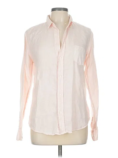 Pre-owned Frank & Eileen Long Sleeve Button Down Shirt In Pink
