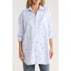 Frank & Eileen Mackenzie Cotton Button-up Shirt In White