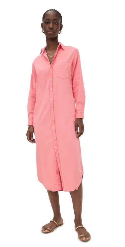 Frank & Eileen Maxi Shirtdress Sunset