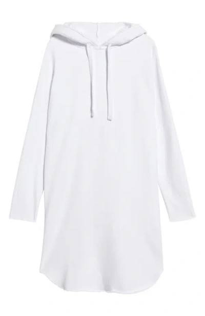 Frank & Eileen Mini James Hoodie Dress In White