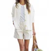 Frank & Eileen Montecito Cardigan In Ivory In Multi