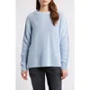 Frank & Eileen Montecito Cotton Sweater In Blue