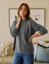 Frank & Eileen Montecito Sweater In Gray