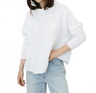 Frank & Eileen Montecito Sweater In White