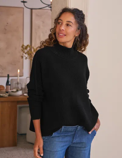 Frank & Eileen Montecito Turtleneck In Black