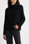 Frank & Eileen Montecito Turtleneck Sweater In Black